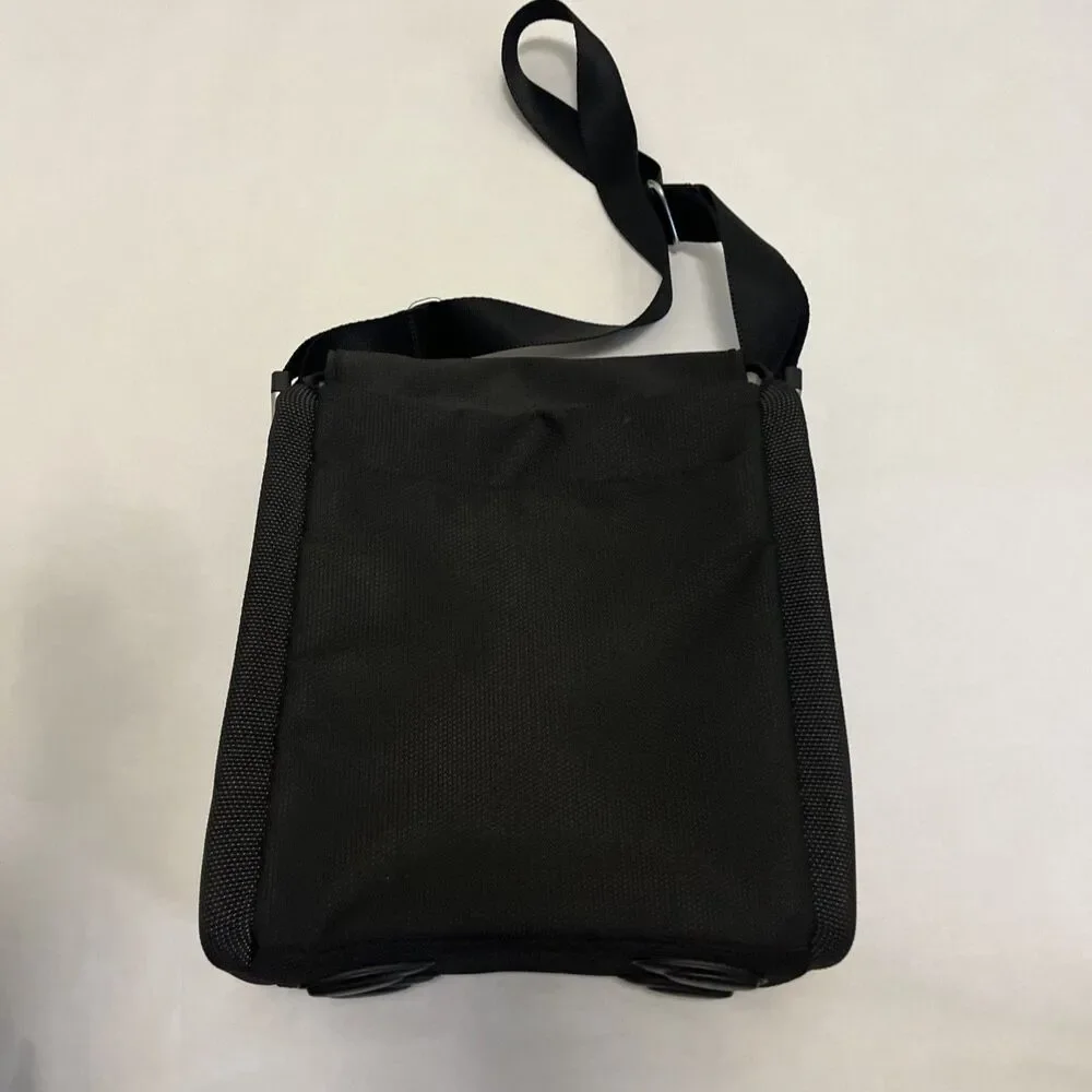 TUMI T3 Men's Women's Apex Travel Tote Shoulder Bag Strap Black Classic Style